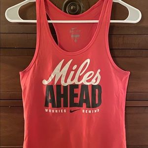 Nike Dark Pink Fitness Tank Top